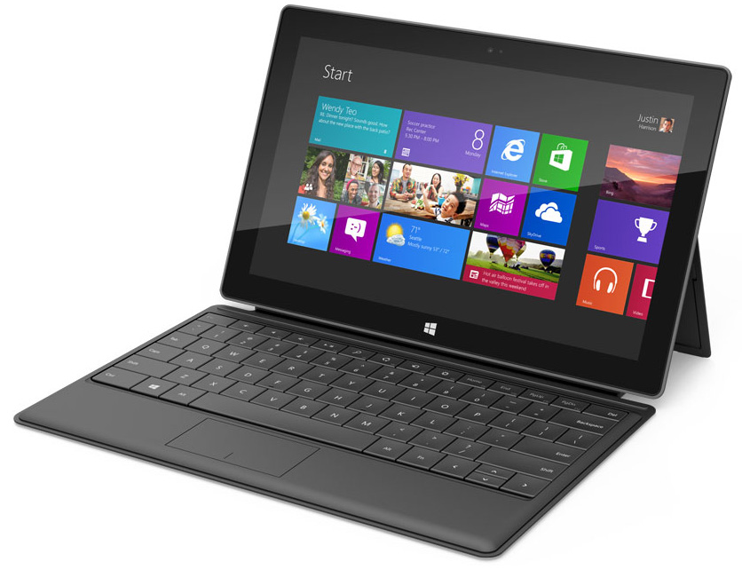 Microsoft Surface - первый планшет от Microsoft